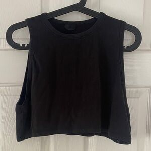 SKIMS Black Muscle Tee